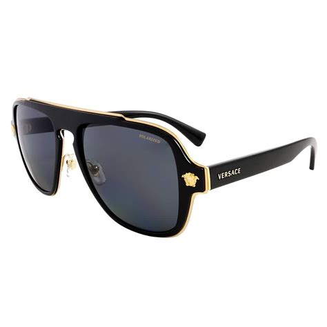 Versace Men's Polarized Sunglasses, VE2199 